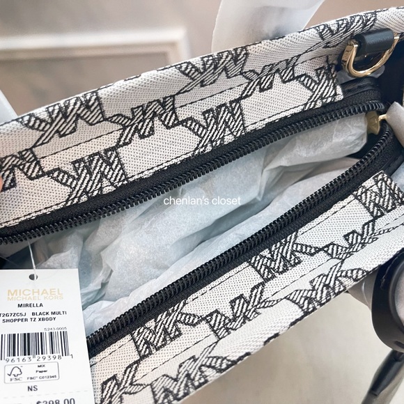 🎀NeW! Michael Kors Mirella Small Top Zip Tote - Picture 6 of 10
